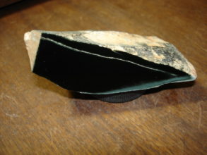 Edwards Black Nephrite with white rind
